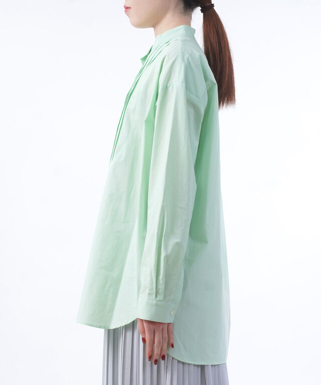 スタンプアンドダイアリー スタンドカラータックシャツ STAMP AND