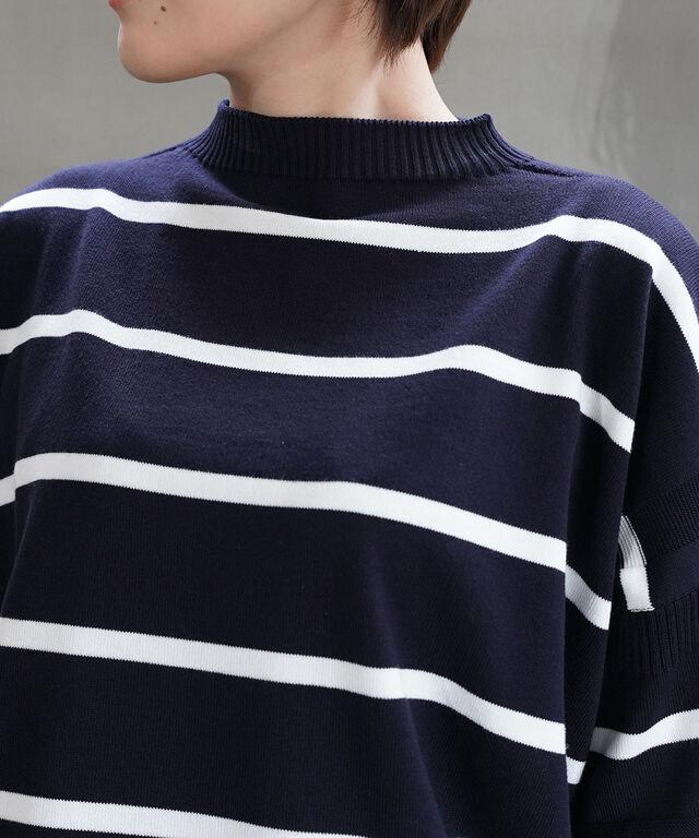 ニコルソン&ニコルソン ボーダー ニットプルオーバー -ST nicholson&nicholson -ST 国内正規品 220403 送料無料