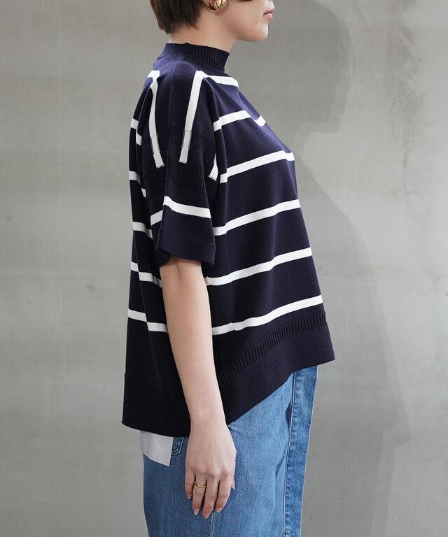 ニコルソン&ニコルソン ボーダー ニットプルオーバー -ST nicholson&nicholson -ST 国内正規品 220403 送料無料