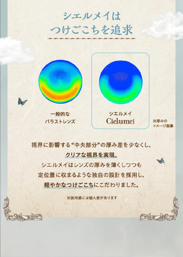 カラコン シエルメイ ワンデー