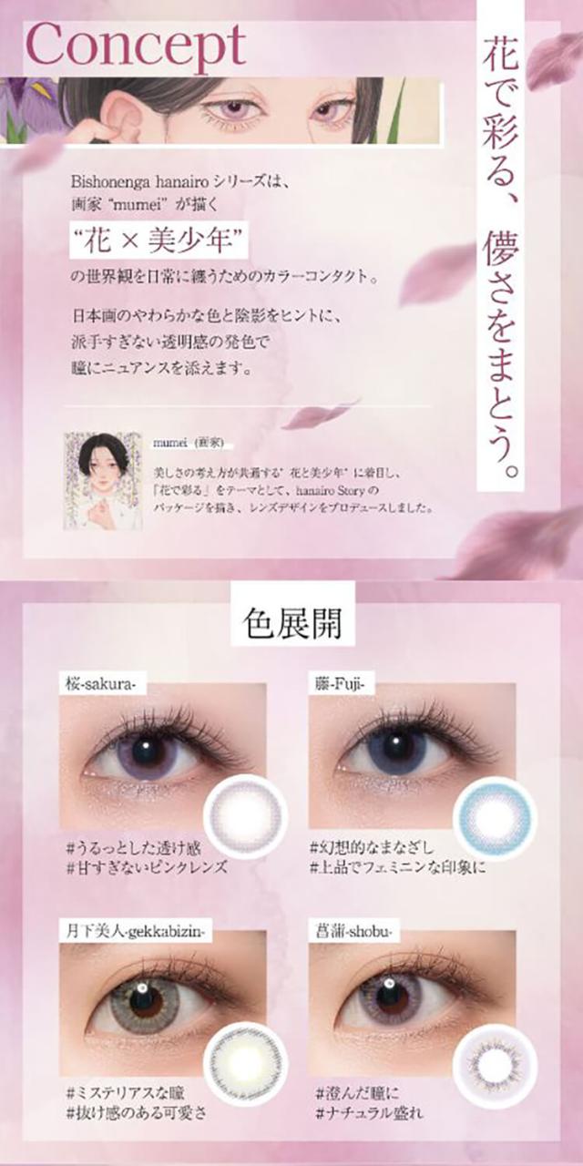 美少年画　花彩