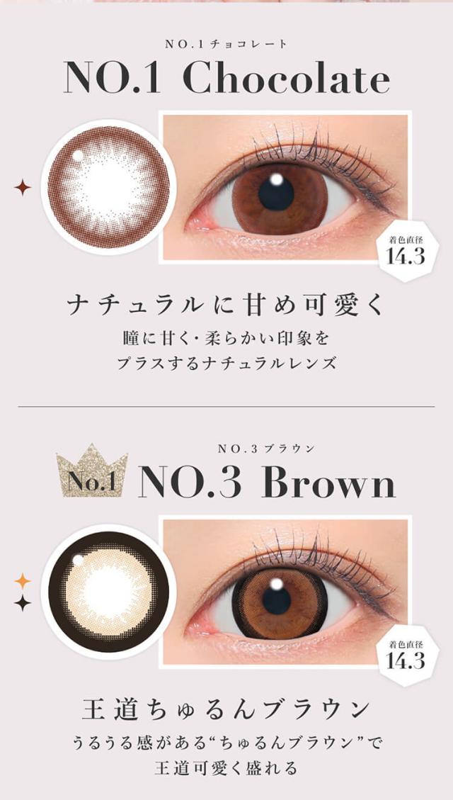 カラコン ワンデー