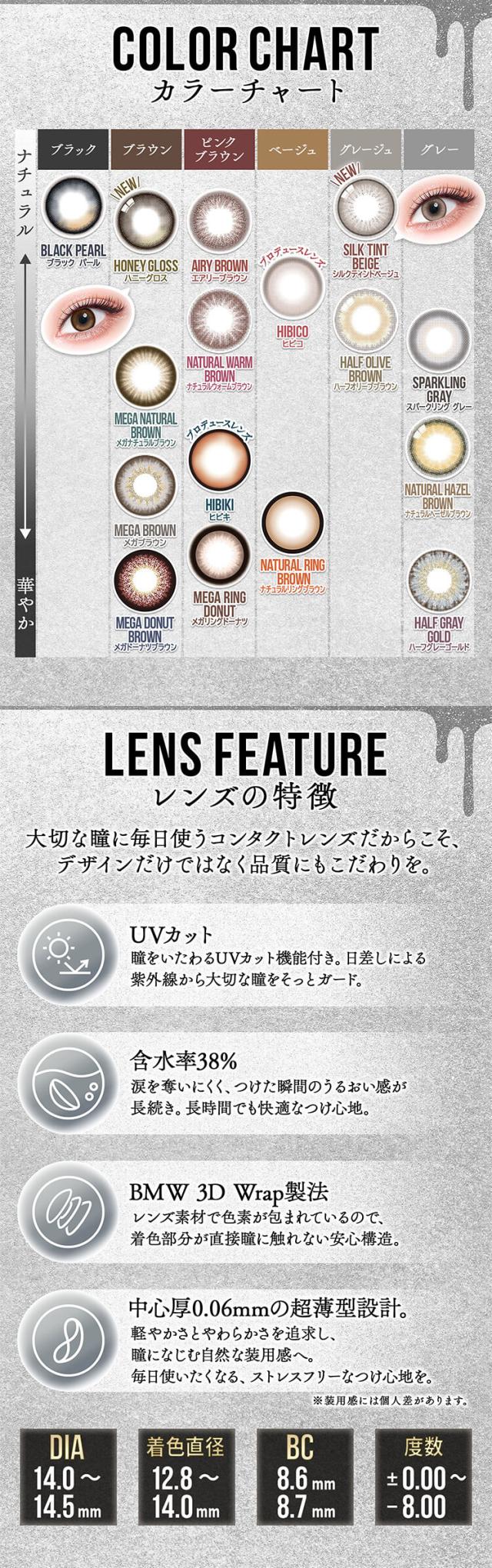 カラコン カラーズワンデー