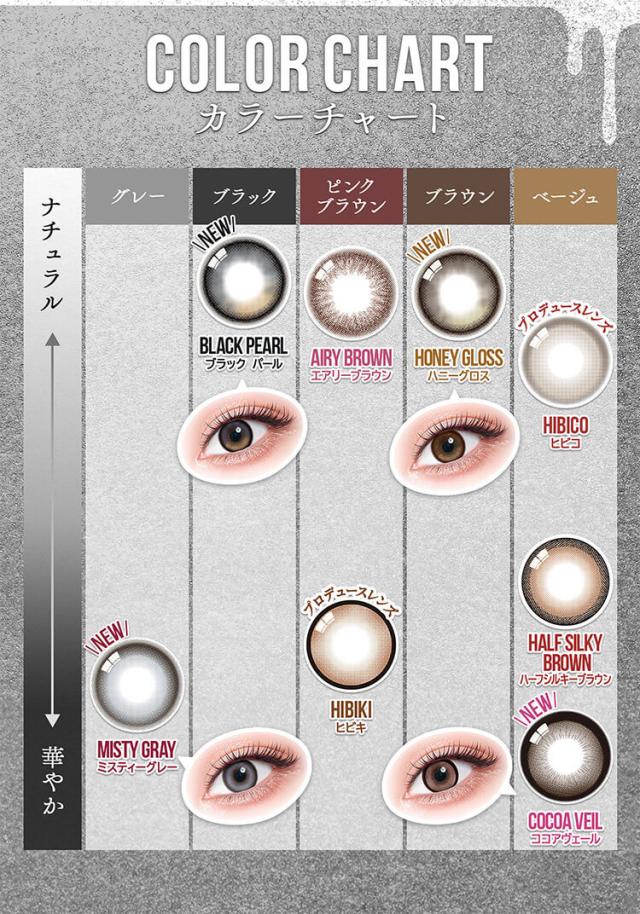 カラコン colors 1month(カラーズマンスリー)