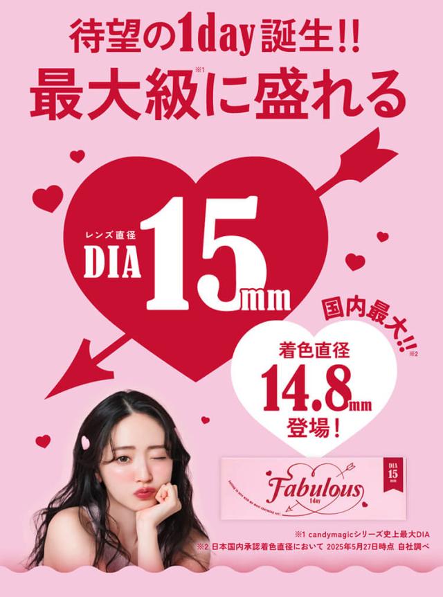 カラコン ファビュラスワンデー