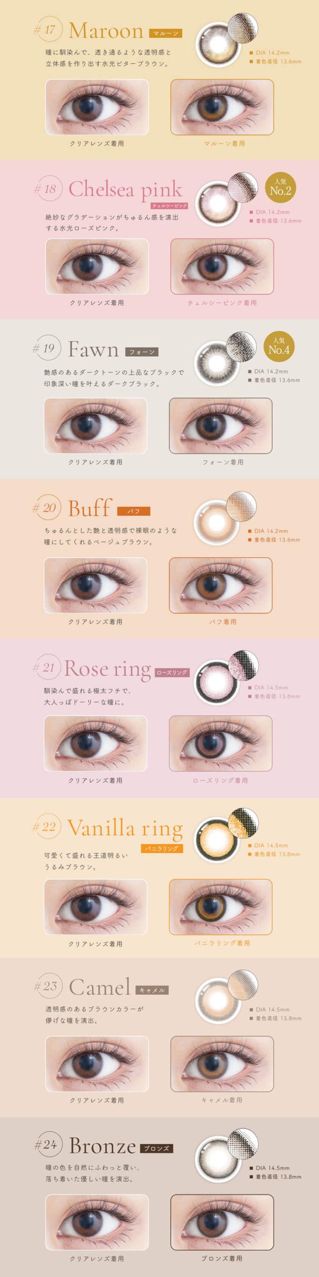 カラコン ジェニッシュ マンスリー