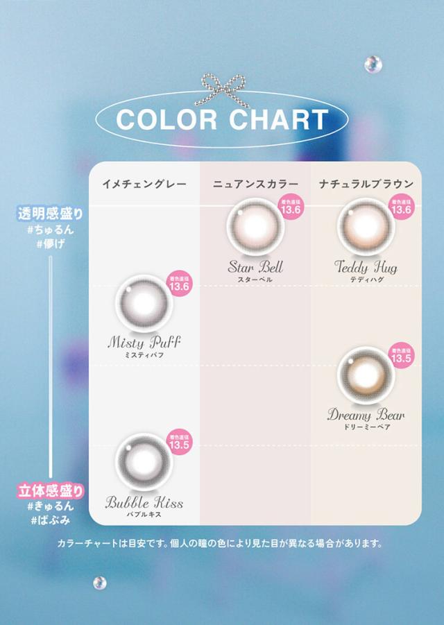 カラコン リルミィ ワンデーカラコン