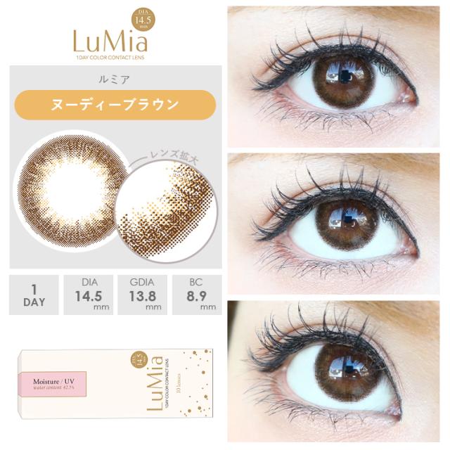 ヌーディーブラウン14.5mm 装着画像