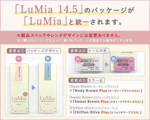 ルミアワンデー14.5