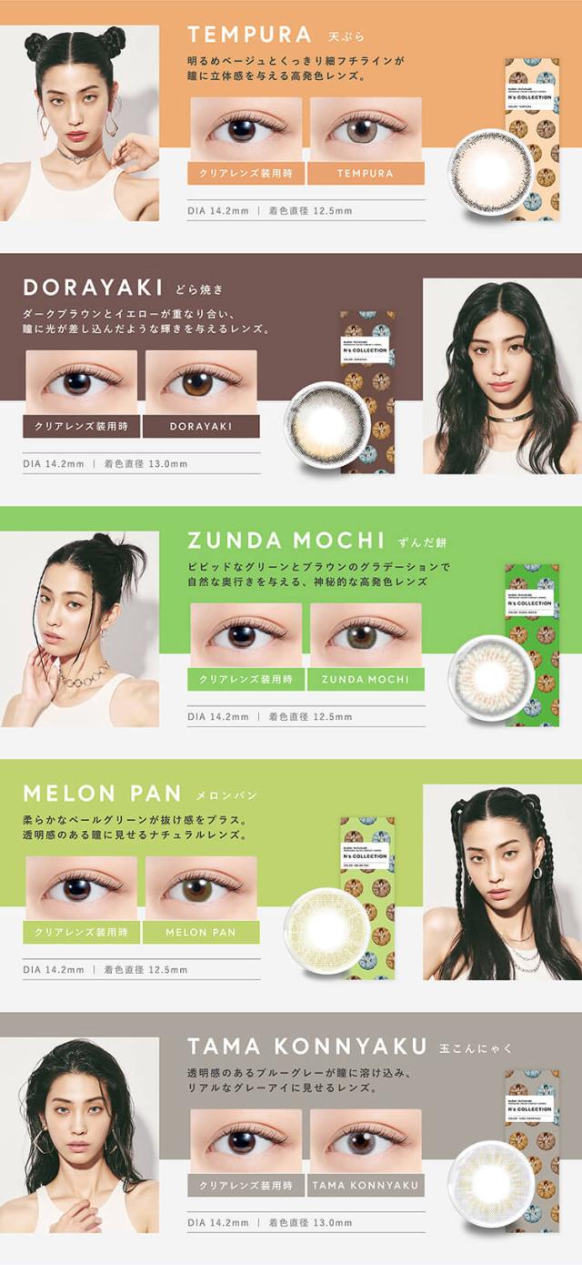 通販 サンシティ カラコン エヌズコレクション ワンデー