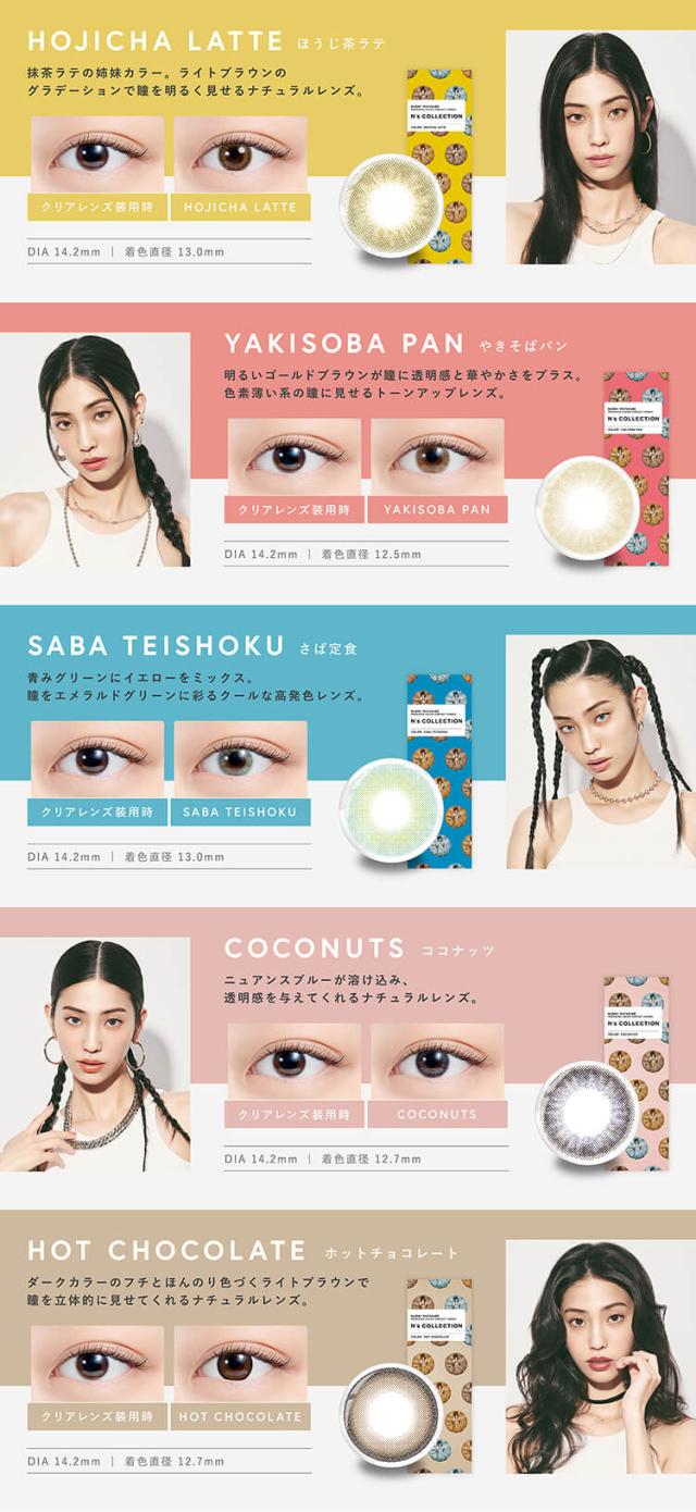 通販 サンシティ カラコン エヌズコレクション ワンデー