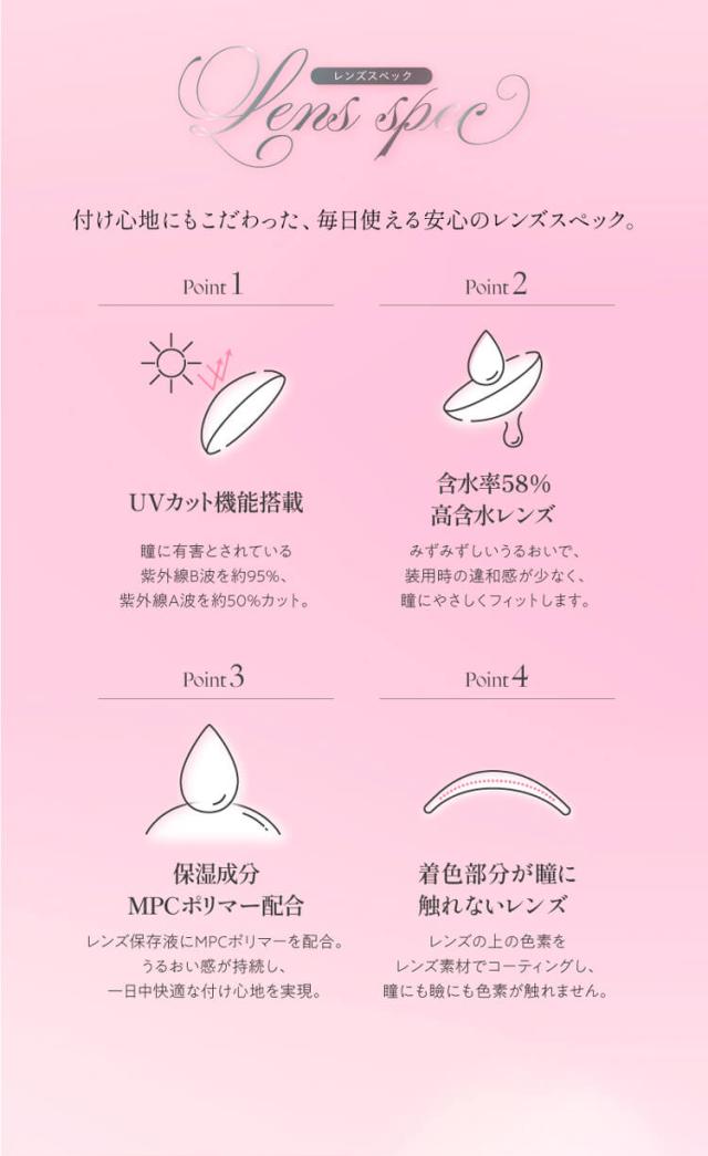 カラコン quprie 1day(キュプリエワンデー)
