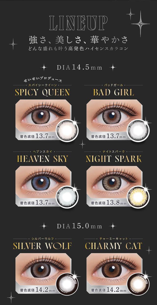 ワンデーカラコン リセイ