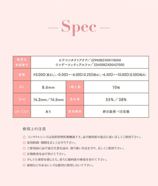 カラコン トパーズワンデー