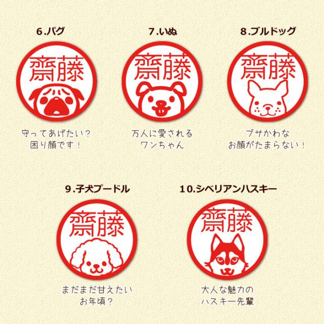 いぬじるし見本