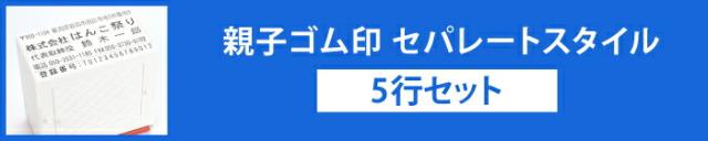 セパレート5行