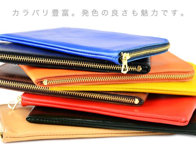 長財布 L字ファスナー Hech a mano ヘチョアマノ 本革 日本製の通販は