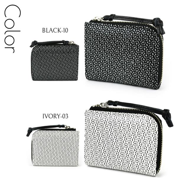カラー 2色展開。BLACK10（ブラック）、IVORY03（アイボリー）です。