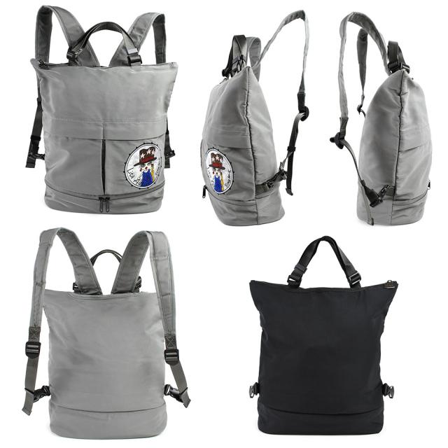 スクエアフォルムの角底2Wayトートバッグになります。