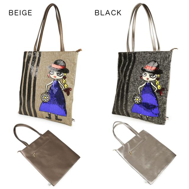 こちらの画像にはBEIGE、BLACKが記載されています。