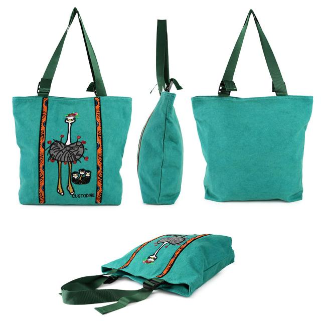 カタチ自体はシンプルでベーシックなA4サイズ対応トートバッグです。