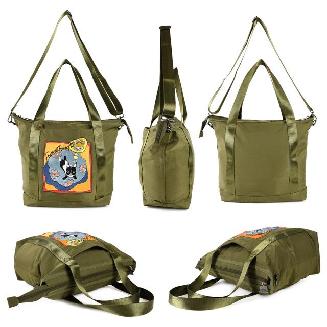 A4サイズが収納できるデイリーユースにぴったりな2Wayバッグです。