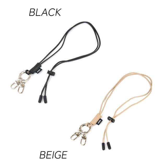 カラーはBLACK（ブラック・黒）、BEIGE（ベージュ）