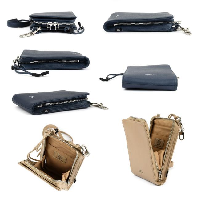 シンプルで余計な装飾を省いたスマホショルダーバッグです。