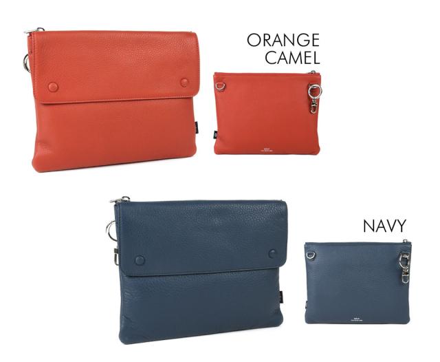 カラー 4色展開。BLACKブラック、BEIGEベージュ、ORANGECAMEオレンジキャメル、NAVYネイビーです。