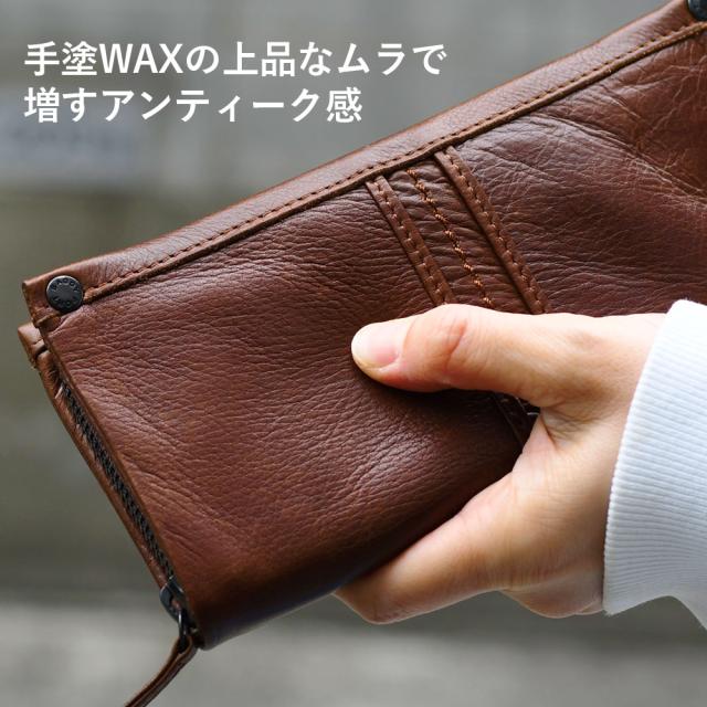 手塗WAXの上品なムラで増すアンティーク感