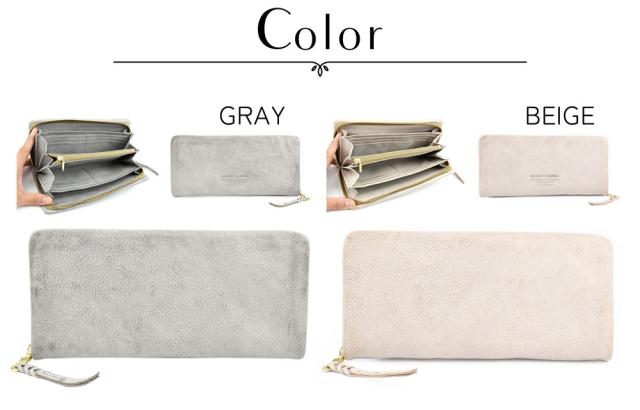 カラー 6色展開。GRAYグレー、BEIGEベージュ、CAMELキャメル、GREENグリーン、BLUEブルー、ORANGEオレンジです。