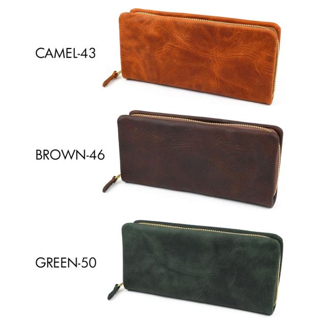 カラー 5色展開。BLACK-10ブラック、GRAY-11グレー、CAMEL-43キャメル、BROWN-46ブラウン、GREEN-50グリーンです。