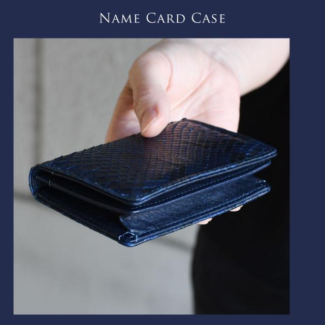 名刺入れ カードケース カード入れ ビジネスカードホルダー 二つ折りカードケース