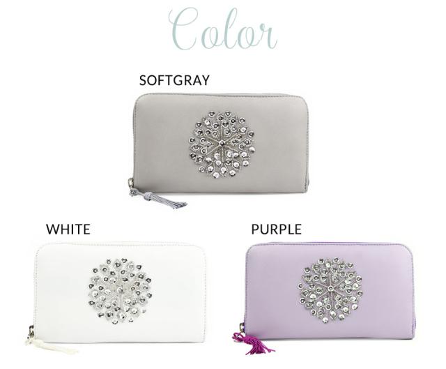 種類は9種類。SOFTGRAYソフトグレー、WHITEホワイト、PURPLEパープル、PINKピンク、BLACKブラック、SILVERシルバー、BROWNブラウンです。