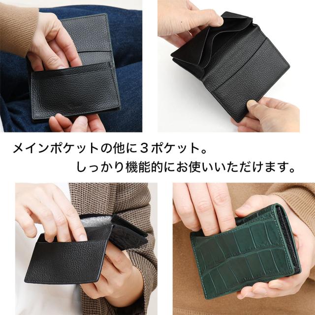 メインポケットの他に3ポケット。しっかり機能的にお使いいただけます。