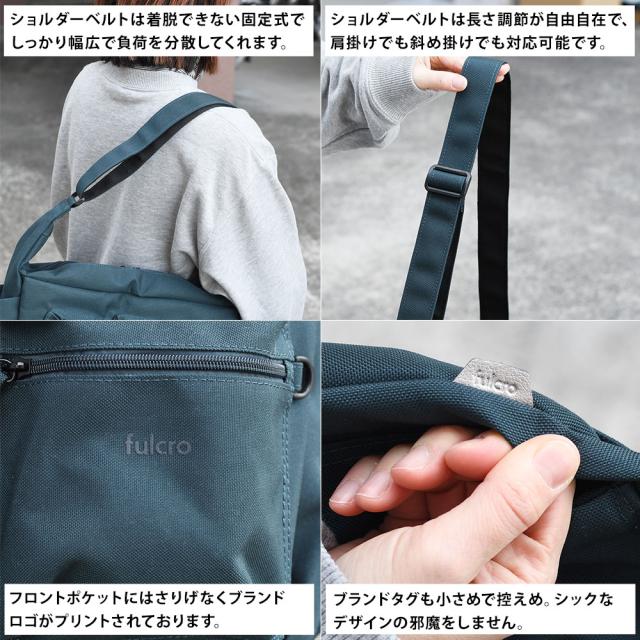 ショルダーベルトは着脱できない固定式でしっかり幅広で負荷を分散してくれます。