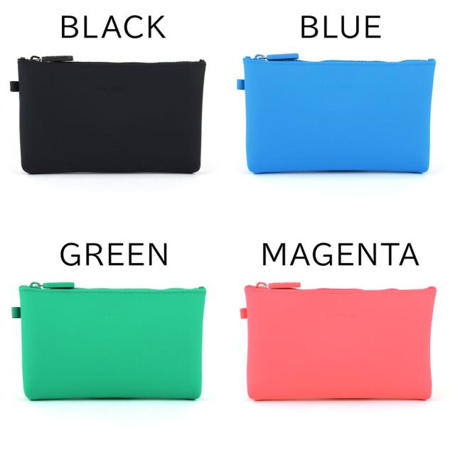 BLACK（ブラック・黒）、BLUE（ブルー・青）、GREEN（グリーン・緑）、MAGENTA（マゼンタ・ピンク）