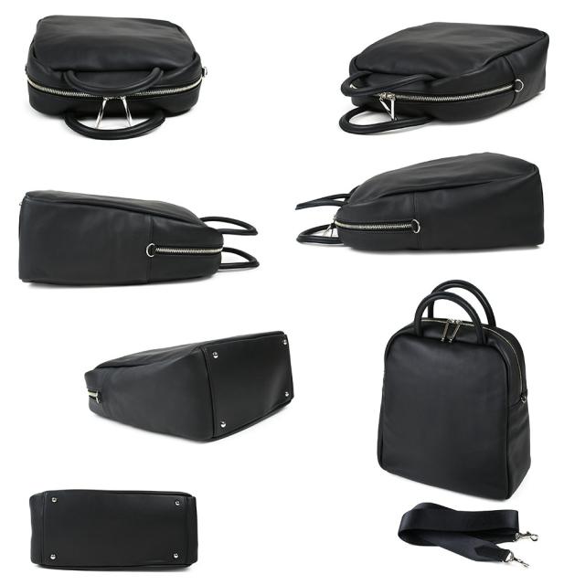 ショルダースタイルで斜め掛けや肩掛け、手持ちでミニボストンバッグとしてお使いいただける2Way仕様です。