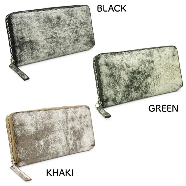 こちらの画像にはBLACK(ブラック・黒色)、GREEN(グリーン・緑色)、KHAKI(カーキ・グレー系)が掲載されております。