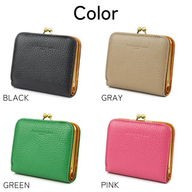 カラー 4色展開。BLACK(ブラック)、GRAY(グレイ)、GREEN(グリーン)、PINK(ピンク)です。