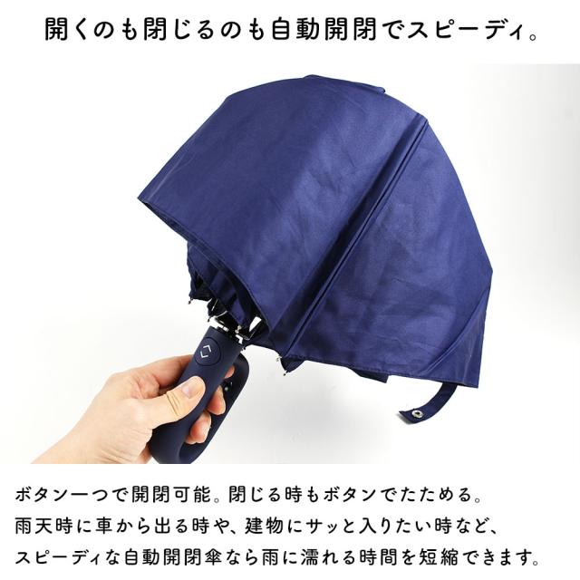 開くのも閉じるのも自動開閉でスピーディ。