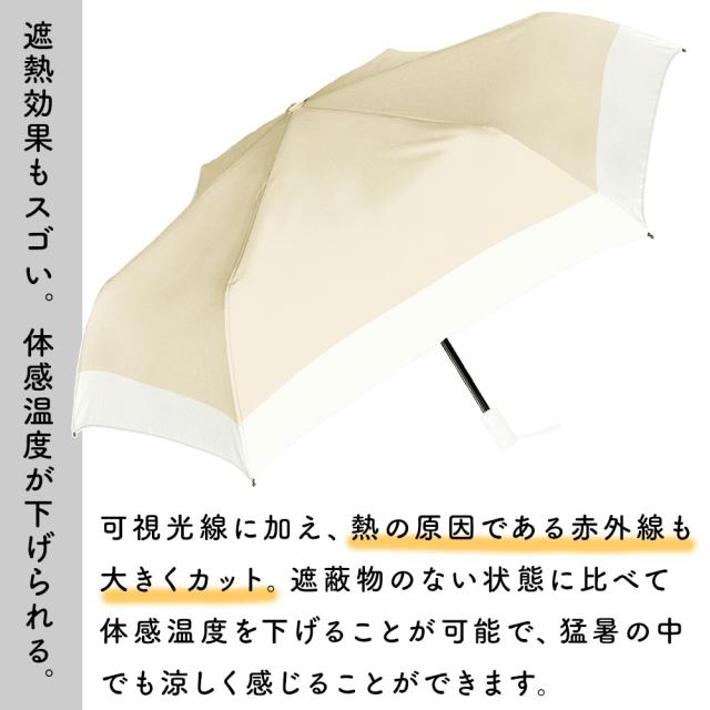 遮熱効果もスゴい。体感温度が下げられる。
