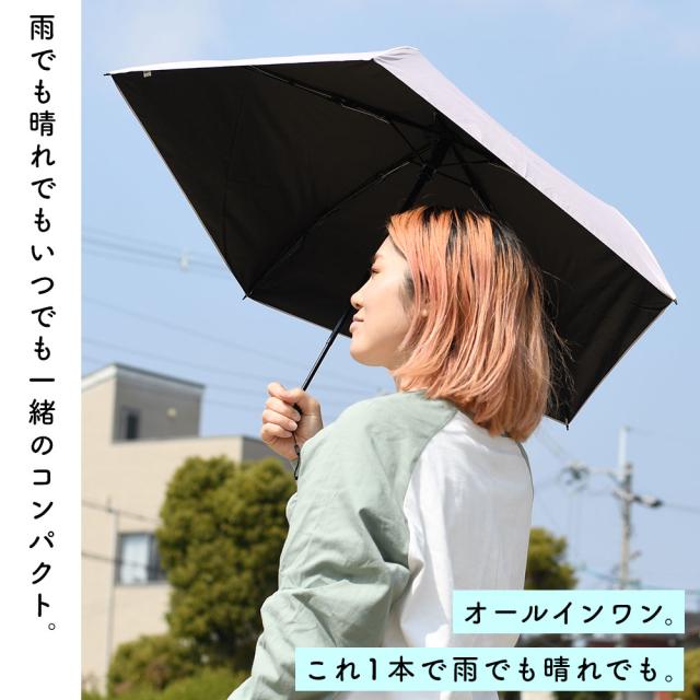 雨でも晴れでもいつでも一緒のコンパクト。