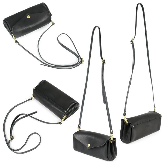 コンパクトなサイズ感のミニショルダーバッグになります。