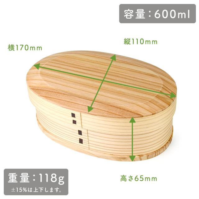 大きさは横 約170mm × 縦 約110mm × 高さ 約65mmで、重量は約118グラムになります。
