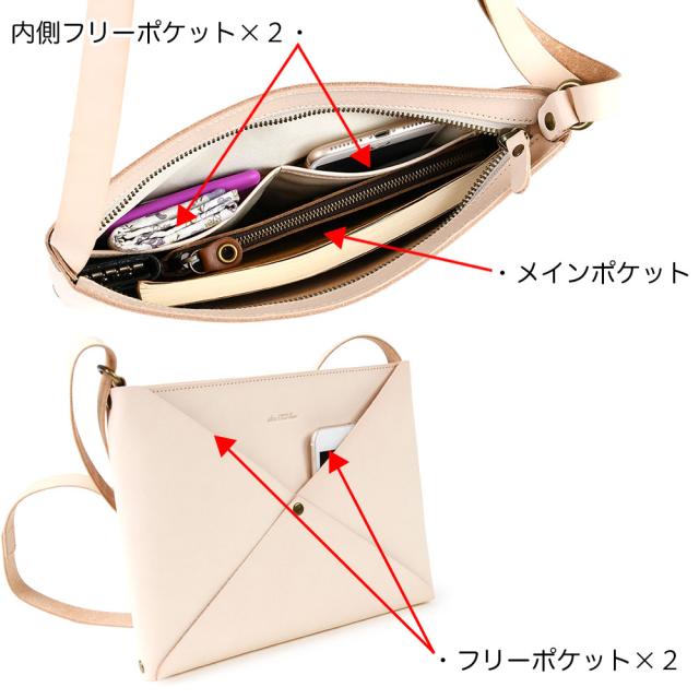 非常にシンプルで直感的に使えるサコッシュになります。