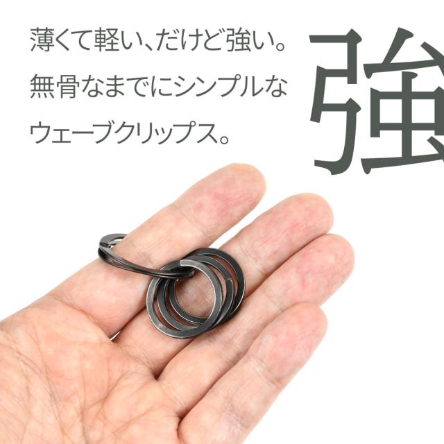 薄くて軽い、だけど強い。無骨なまでにシンプルなウェーブクリップス。