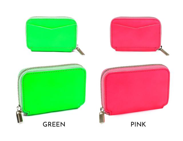 カラー 4色展開 蛍光NEONカラーでORANGEオレンジ、YELLOWイエロー、GREENグリーン、PINKピンクです