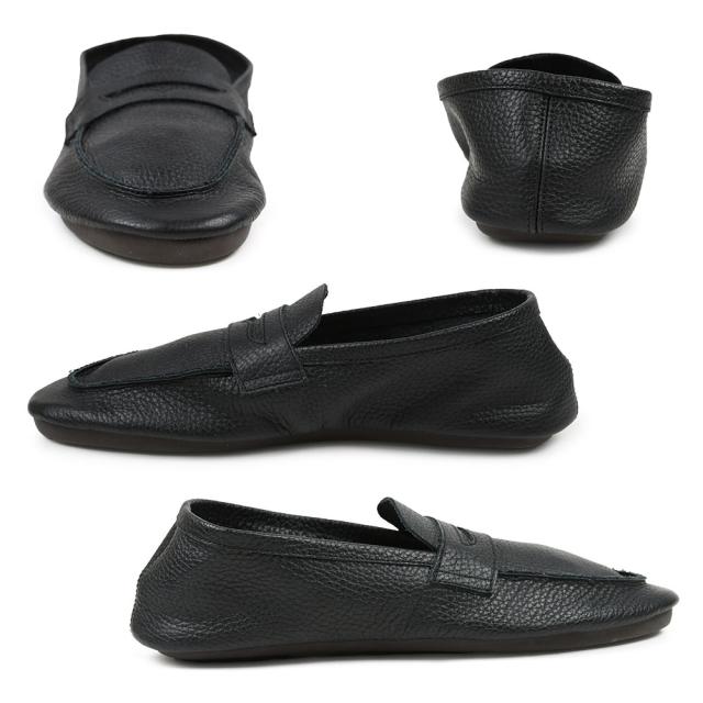 ローファー型のレザーシューズになります。