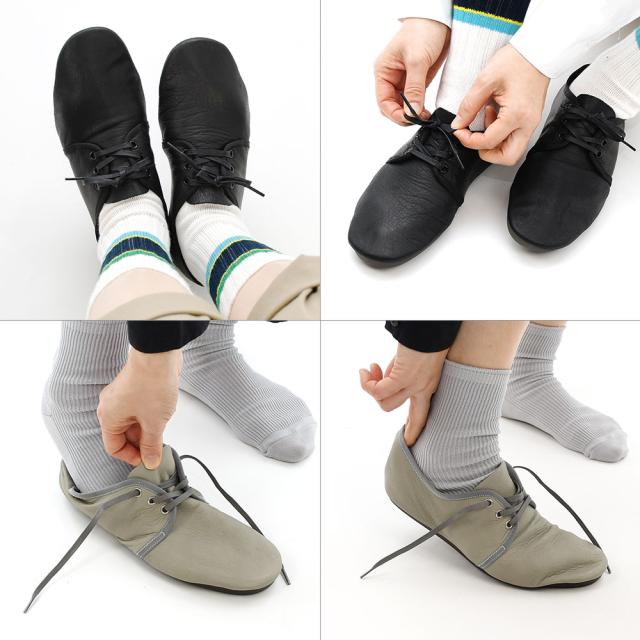 柔らかレザーのUチップの三つ穴外羽シューズは丸みのあるフォルムが印象的でカジュアルなシーンにぴったりです。